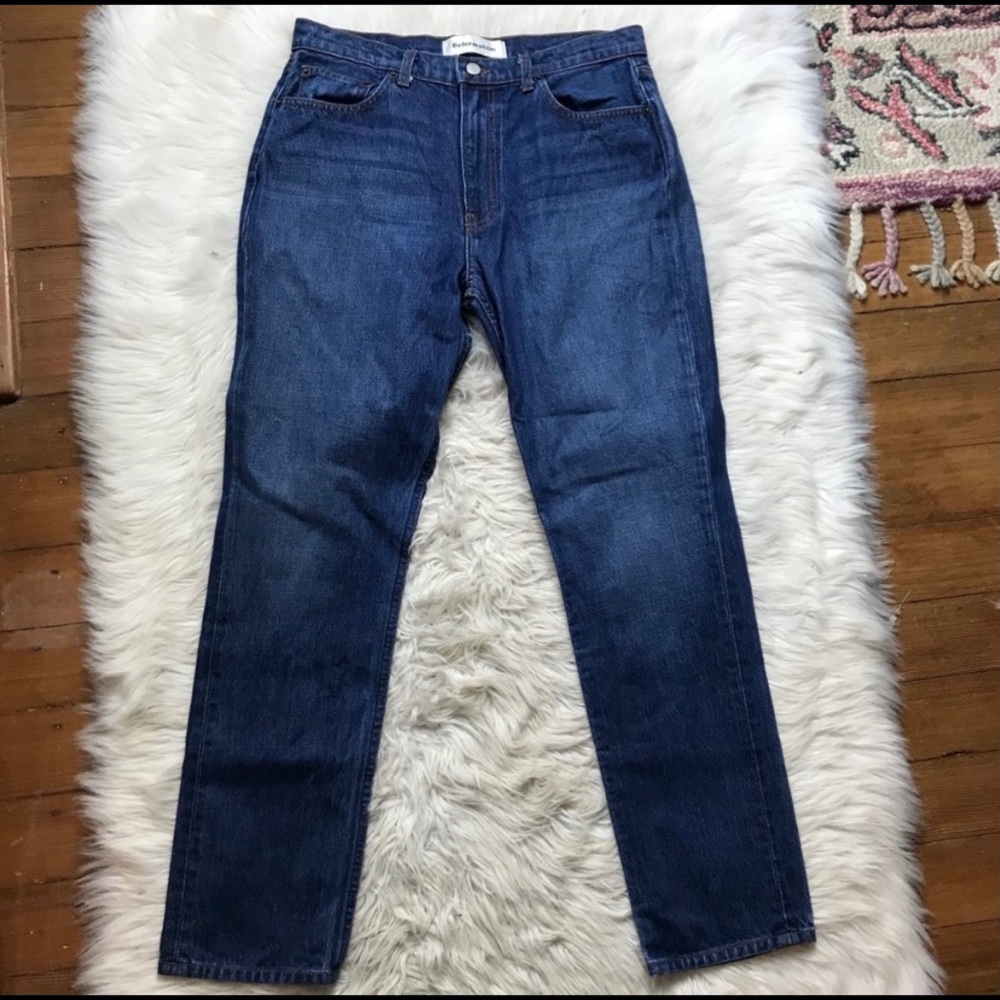 Reformation Julia High-Waisted Crop Jeans